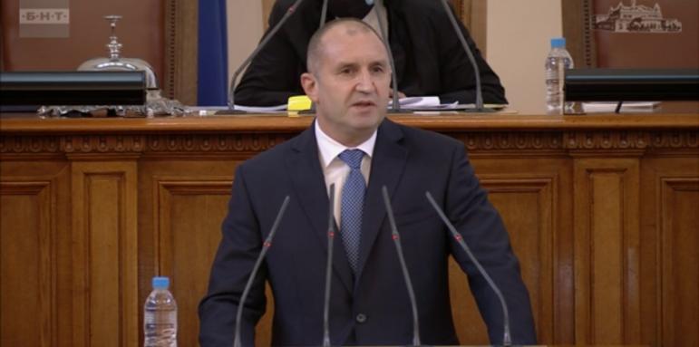 Радев с 8 задачи към новите депутати
